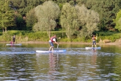 Auch unsere Jugend fand sofort viel Spaß an den neu angeschafften Vereins-Boards.